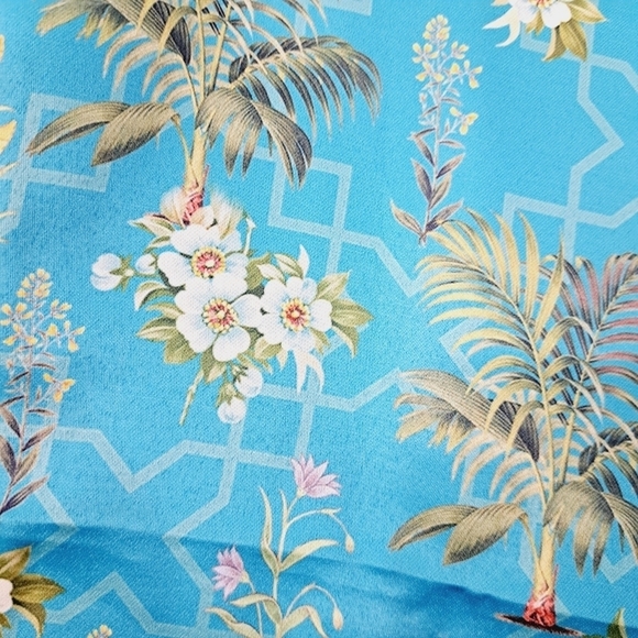 India Circus by Krsnaa Menta Set Of 2 Satin Almond Blossom Garden Pillow Sham - Picture 2 of 6